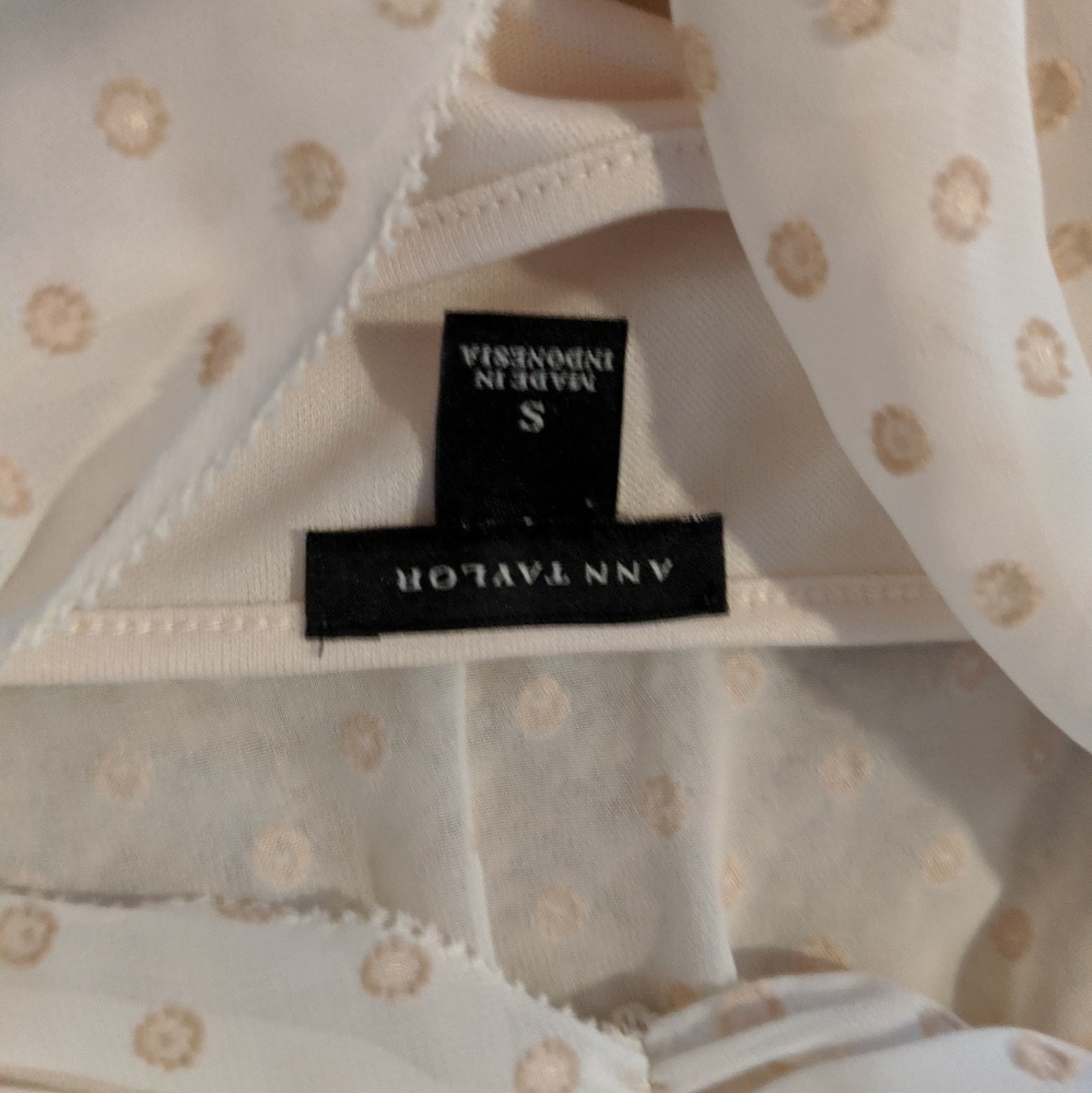 Ann Taylor blouse with tank - Picture 3 of 4